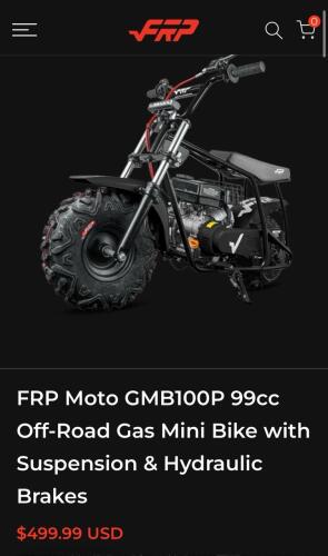 frp mini bike
