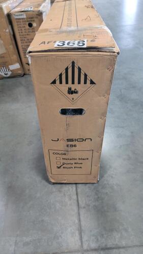 Jasion EB6 blush pink e bike