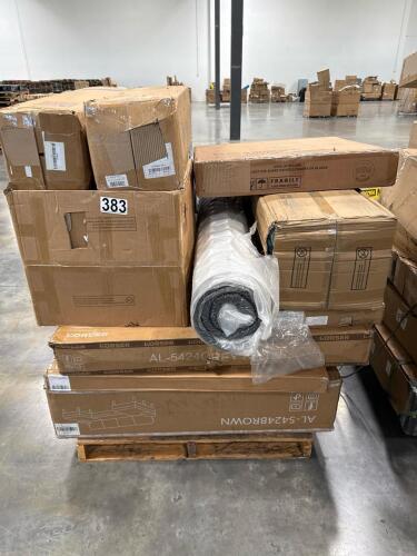 korser couch, chairs, patio heater, outdoor wicker furniture set, famistar luggage and more