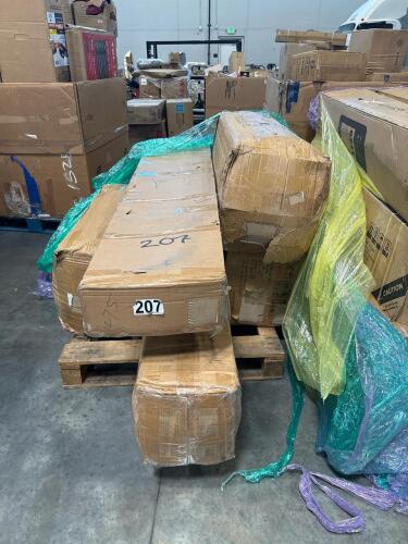 mattresses and miscellaneous furniture