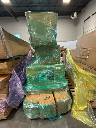mattresses, omcan conveyor oven, chairs, tire and miscellaneous furniture