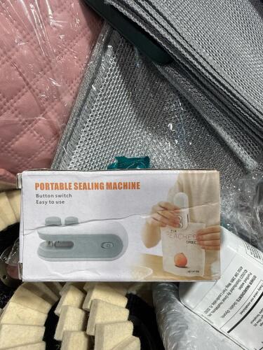 portable sealing machines, health and beauty products, dental impression kit, joint and muscle support pills and miscellaneous home goods