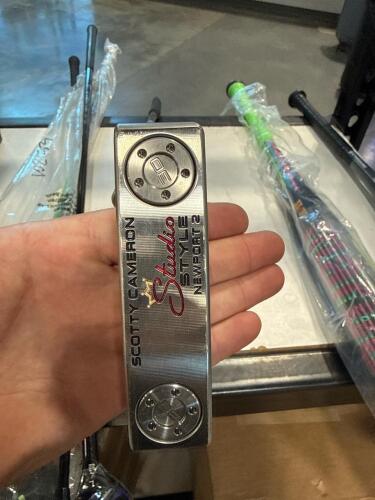 Scotty Cameron putter, bomb tech golf 3.0, Tommy armoire driver head and used TaylorMade driver