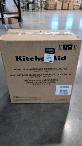 KitchenAid metal semi-automatic espresso machine