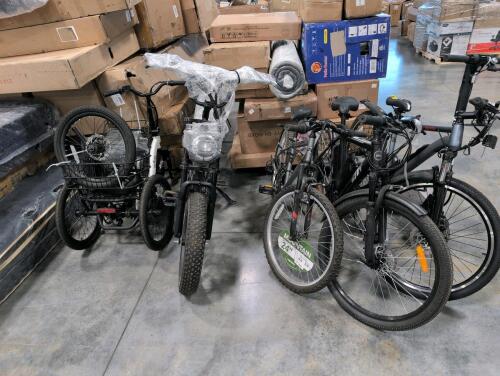 misc bicycles, e bike and scooter
