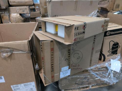 Trade safe boxes, SALUSPA spa, VACMASTER, sink, below zero age define face pads vitamin E boosters, & More