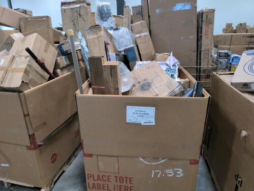Cam liners, outdoor chair, cornhole game set, 750 lb folding stand, drawer storage, 6 mil vapor barrier underlayment, crutches, sledgehammer and more