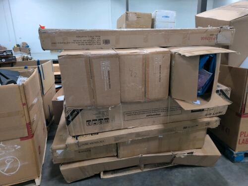 treadmill, compressed sofa, and more
