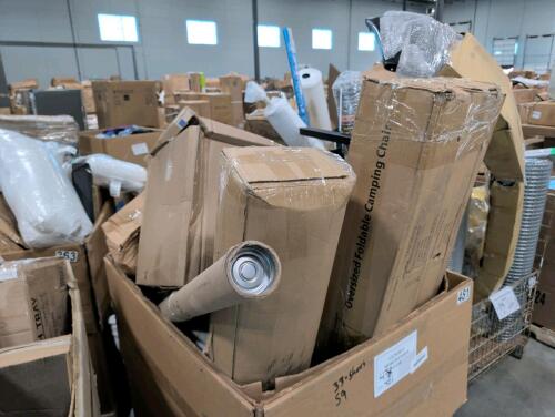 Towels, oversize foldable camping chair, Cell builder neck brace, lightbulbs, & More