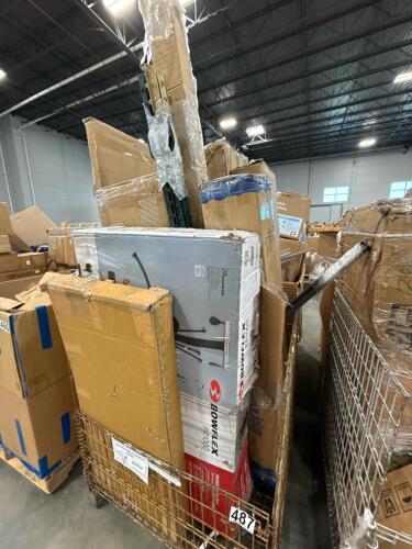 Bowflex, fence STAKE, mattress, miscellaneous furniture
