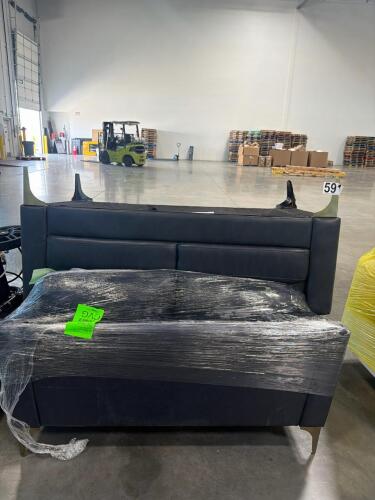 Leather sofas out of box Customer returns