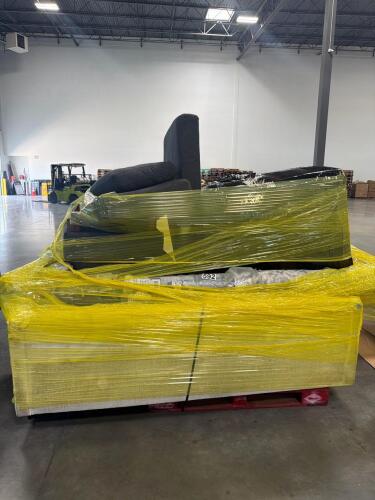 Rug, two couches Customer returns may have damage