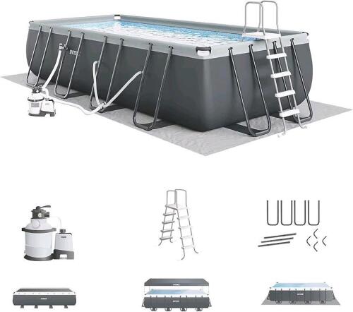 INTEX ultra XTR rectangular 32 x 16 x 52" swimming pool