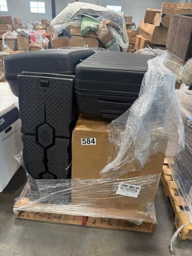 Ramps, miscellaneous luggage, miscellaneous furniture