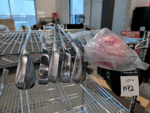 miscellaneous golf club, wedges, 7 would, and more