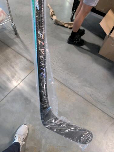 six, Bauer fly light hockey sticks