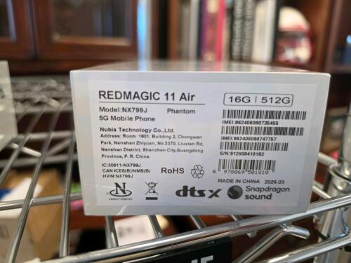 REDMAGIC 11 air 16gb/512gb phantom