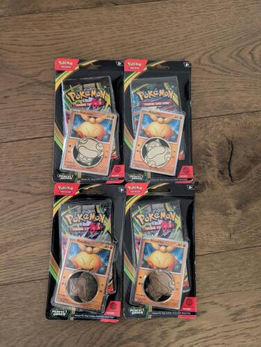 (4) Pokemon mega evolution booster pack (1 Booster Pack, Promo Card & Coin)