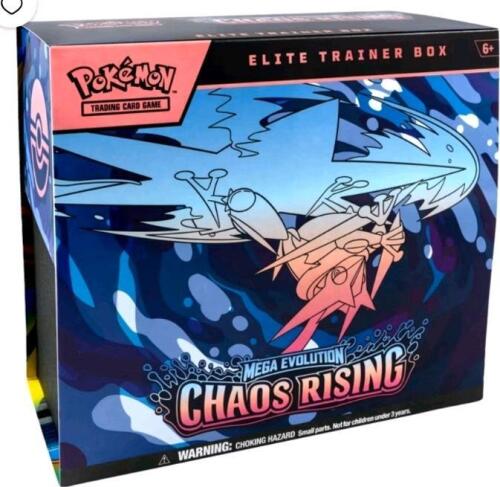 Pokemon mega evolution chaos rising elite trainer box, sealed