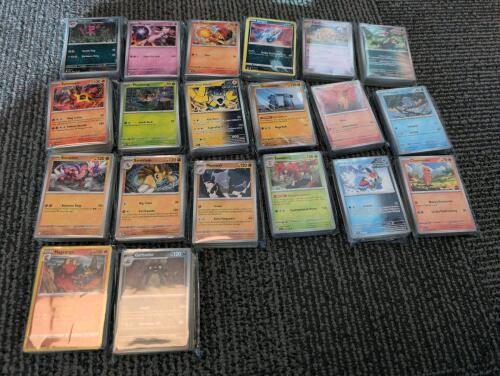 bulk lot of 1,500 Pokemon cards