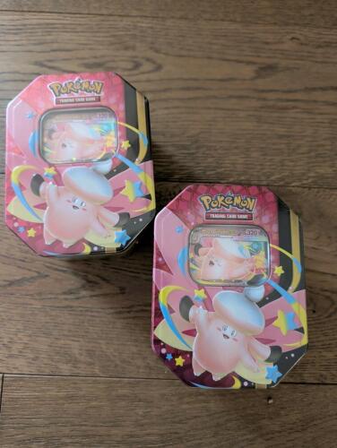 (2) Pok&eacute;mon Mega Moonlit Tin featuring Mega Clefable ex