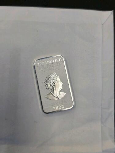 2019 Austrailia Silver Dragon Bar