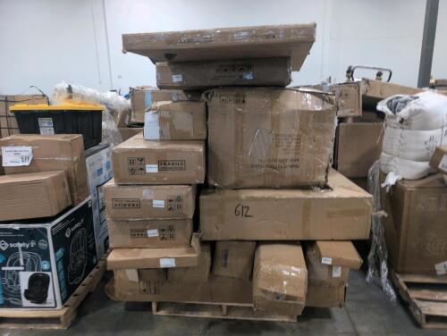 Mattress queen, misc furniture, chair and more