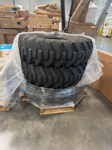 Three large tires American contractor 17.5&ndash;25 STA