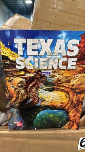 Texas science books, SAVVAS, ZINUS mattress, shelving, & More