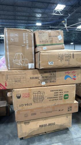 Chairs, right arm sofa, pullout sofa bed, & More