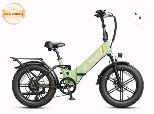 Jasion X-hunter ST green e bike