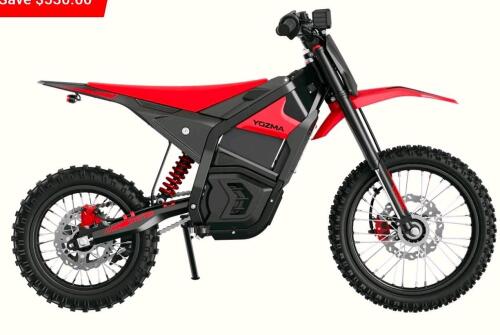yozma in10 pro electric dirt bike red (THIS DOES NOT INCLUDE A BATTERY)