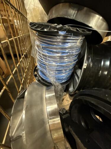 Large fire pit bowl, large roll of ROMEX, tire, industrial/automotive products, large magnet, hitch, & More