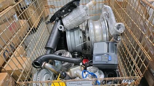 Industrial/automotive, turbo KTR95V, exhaust, rims, INTERMEC printer, sprayer, kettlebell, large wrench, & More