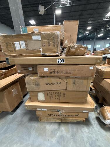 Miscellaneous furniture, sofa, fender flares, chair, cornhole boards, & More