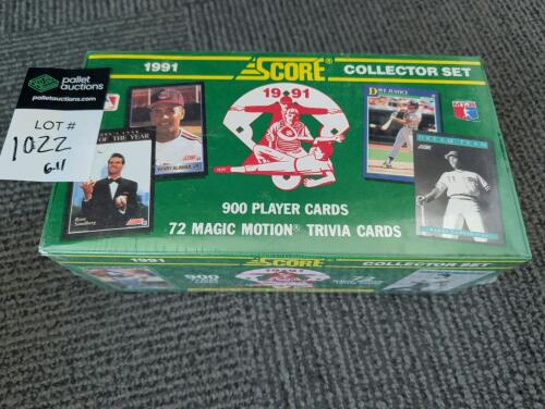 1991 Score 900 Baseball Player Cards Collectors Set, sealed