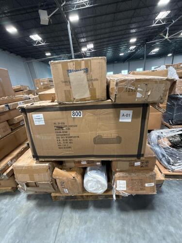 Sofa, loveseat, compressed furniture, side table, & More