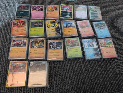 1,200 Bulk lot of pokemon cards