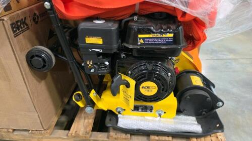 Ace up APC 196 plate compactor, straps, yuasa absorb glass matte, eternal ink and more
