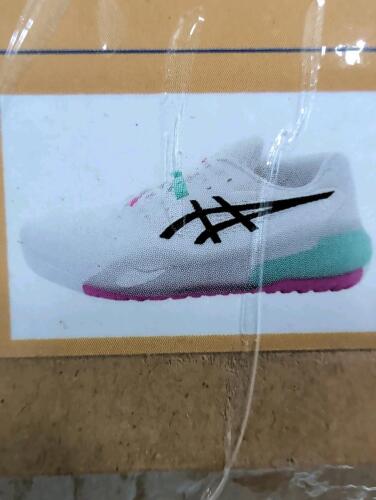 5 pairs of Asics shoes