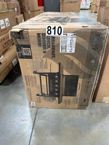 even embers 5 burner gas griddle