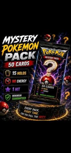 mystery Pokemon card lot