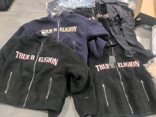 Some nicer clothing:(approximately 164 total items(110 pieces of clothing, 45 pair of shoes & 9 accessories/bags) billabong, frame, the men's store Bloomingdale's, MAJE, Miss ROSIER, Adidas, CHIPPEWA, AMIRE, alpha Tauri, ali' AGENCE, DeWalt, Hunter, ELFRI