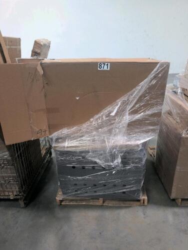RUFFLAND kennel, miscellaneous furniture, mattress, chair & More