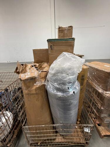rolled mattress, rolled mattress, crown shades, canopy, and more!