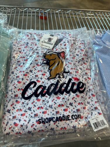 Golf shirts: CADDIE, Fieldstone, pxg