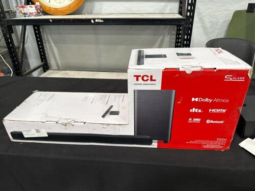 TCL S class sound bar system S55H