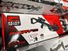 shelf of crossbows, cases, both, archery products