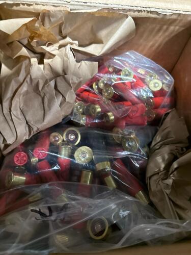 miscellaneous boxes of ammunition, 223, 9 mm, 12 gauge, and others