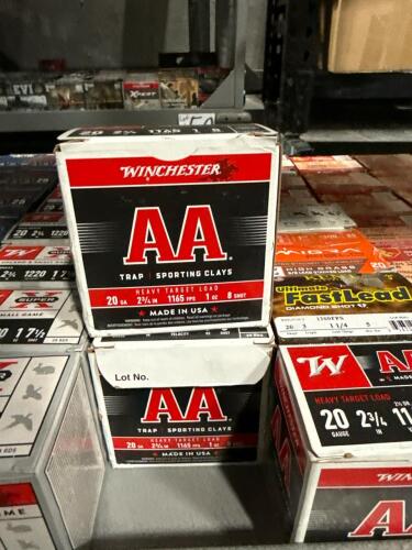 shelf of 28 gauge, and 20 gauge
